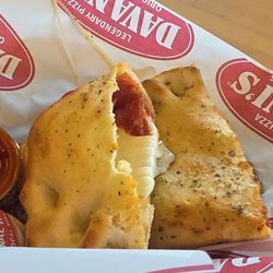 Pepperoni calzone