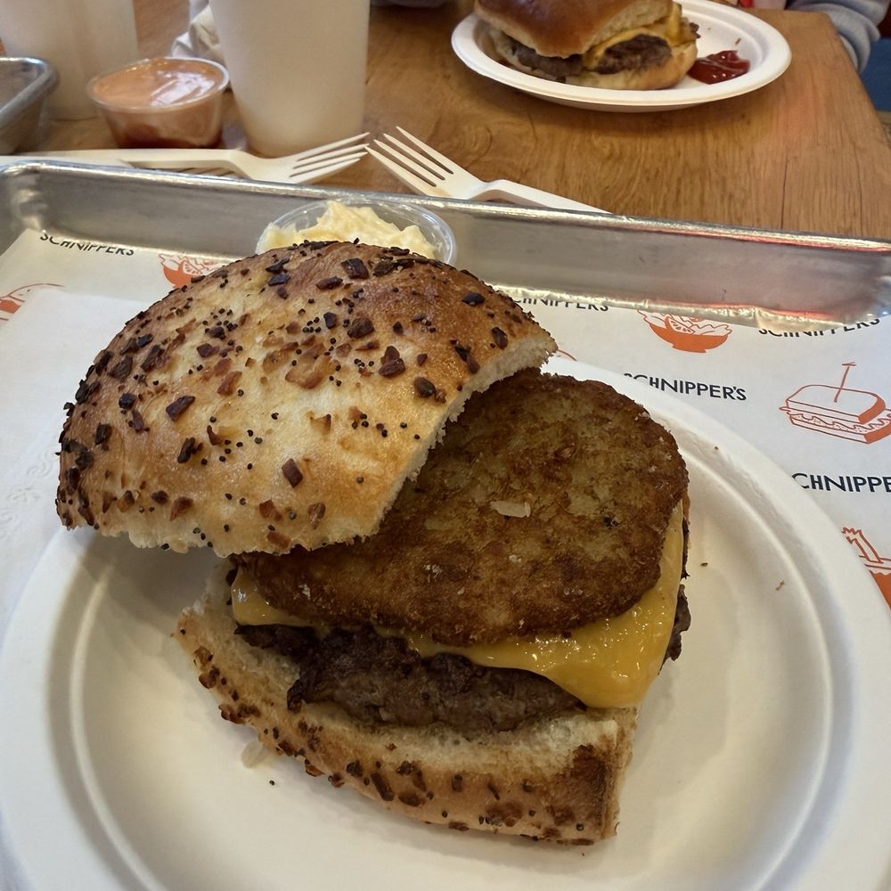 Schnipper's - Latke Burger Speciak - Burgers Near Me - New York, New York Schnipper's - Latke Burger Speciak - Burgers Near Me - New York, New York