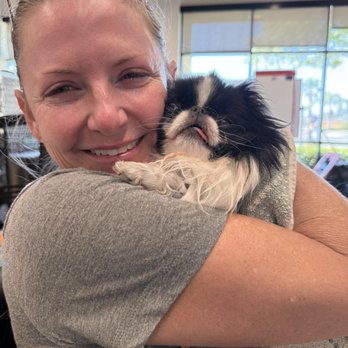 Veterinary Emergency Group - Me and Mei Mei during discharge - Emergency Pet Hospital Near Me - Oceanside, California Veterinary Emergency Group - Me and Mei Mei during discharge - Emergency Pet Hospital Near Me - Oceanside, California