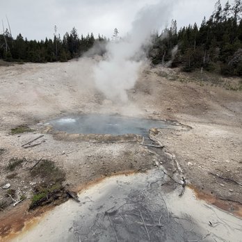 Fountain Paint Pot - Landmarks & Historical Buildings Near Me - Yellowstone National Park, Wyoming
