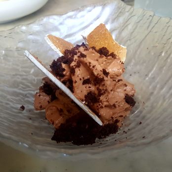 Verde Mesa - Chocolate mousse, meringue crumble and chocolate dust - Caribbean Near Me - San Juan, Puerto Rico Verde Mesa - Chocolate mousse, meringue crumble and chocolate dust - Caribbean Near Me - San Juan, Puerto Rico