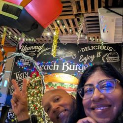 Beach Burger Bar & Grill - The Bomba Burger is the best on the whole island!
