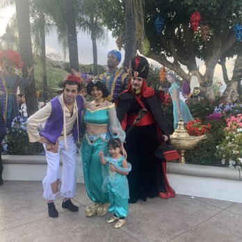 Creative Parties For Kids - Aladdin, Jasmine & Jafar - Party & Event Planning Near Me - Orange, California