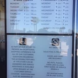 Store hours