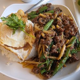 Pad Kra Pao with Beef