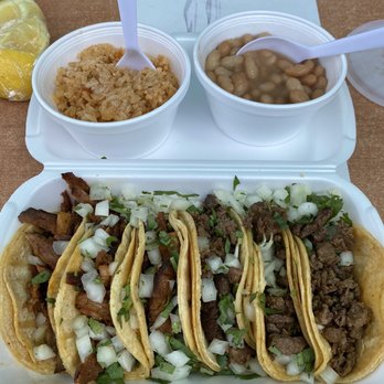 Mi Rancho Market - Side of rice and beans + 3 al pastor and 3 Asada tacos - Grocery Near Me - Escondido, California Mi Rancho Market - Side of rice and beans + 3 al pastor and 3 Asada tacos - Grocery Near Me - Escondido, California