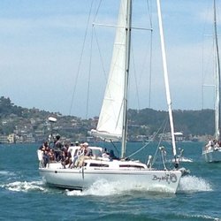 Captain Kirk's San Francisco Sailing - Bay Wolf sailing in SF Bay
