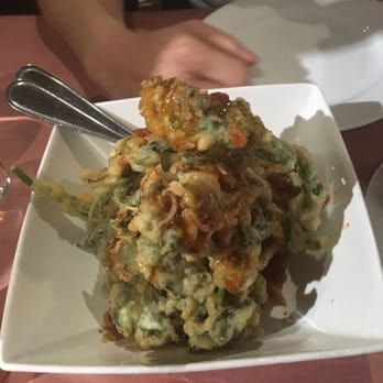 Mengrai Thai - Morning glory (fried spinach with batter) - Thai Near Me - Toronto, Ontario Mengrai Thai - Morning glory (fried spinach with batter) - Thai Near Me - Toronto, Ontario