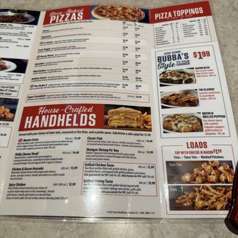 Bubba's 33 - Menu-October 11, 2025 - American Near Me - San Antonio, Texas Bubba's 33 - Menu-October 11, 2025 - American Near Me - San Antonio, Texas