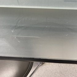 Advanced Urology Medical Center - Desk is very dirty.