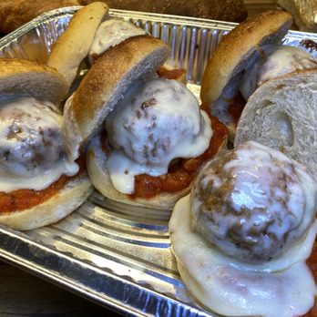 Turnpike Pizza - Garlic Knot Meatball Sliders - Pizza Near Me - Newington, Connecticut Turnpike Pizza - Garlic Knot Meatball Sliders - Pizza Near Me - Newington, Connecticut