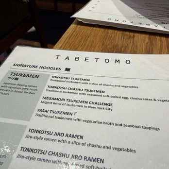 TabeTomo - Ramen Near Me - New York, New York TabeTomo - Ramen Near Me - New York, New York