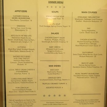 American Bounty Restaurant - Menu as of 7/3 - New American Near Me - Hyde Park, New York American Bounty Restaurant - Menu as of 7/3 - New American Near Me - Hyde Park, New York