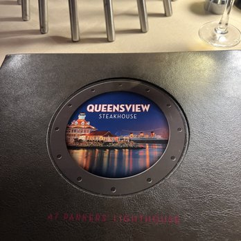 Queensview Steakhouse - I love how the menu is sturdy and good quality and I thought it was cute - Steakhouses Near Me - Long Beach, California Queensview Steakhouse - I love how the menu is sturdy and good quality and I thought it was cute - Steakhouses Near Me - Long Beach, California