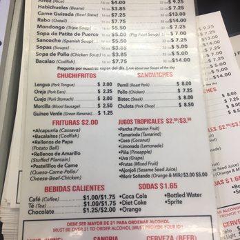 La Isla Cuchifritos - Menu 2 - Spanish Near Me - Brooklyn, New York La Isla Cuchifritos - Menu 2 - Spanish Near Me - Brooklyn, New York
