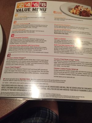Menu photo 2 Denny's Fargo, ND Menu photo 2 Denny's Fargo, ND