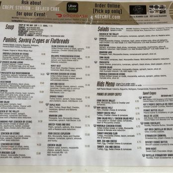 407 Cafe - Current menu 5/6 - Cafes Near Me - Orlando, Florida