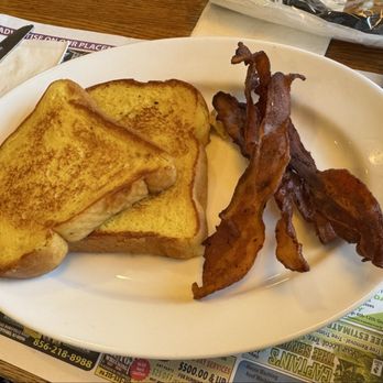 Lamp Post Diner - French toast with bacon - Desserts Near Me - Clementon, New Jersey