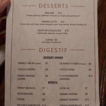Brazen - Menu - Cocktail Bars Near Me - Richmond, Virginia