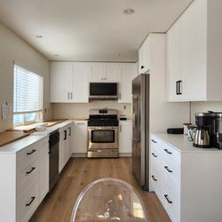 Generations Woodworking - After. Pending countertop
