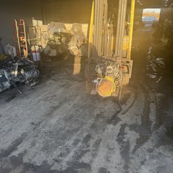 Broadway Auto Wreckers Ltd - Bad engine fully rusty and broken parts.