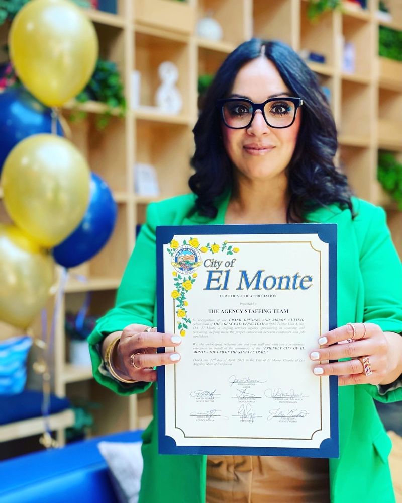 THE AGENCY STAFFING TEAM Updated August 2024 13 Photos 9650 Telstar Ave, El Monte