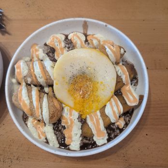 Vegan Cuban Cuisine - Chickpea Croquettes Bowl - Vegan Near Me - Miami, Florida