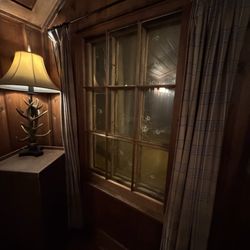 Little Bohemia Lodge - Bullet holes.