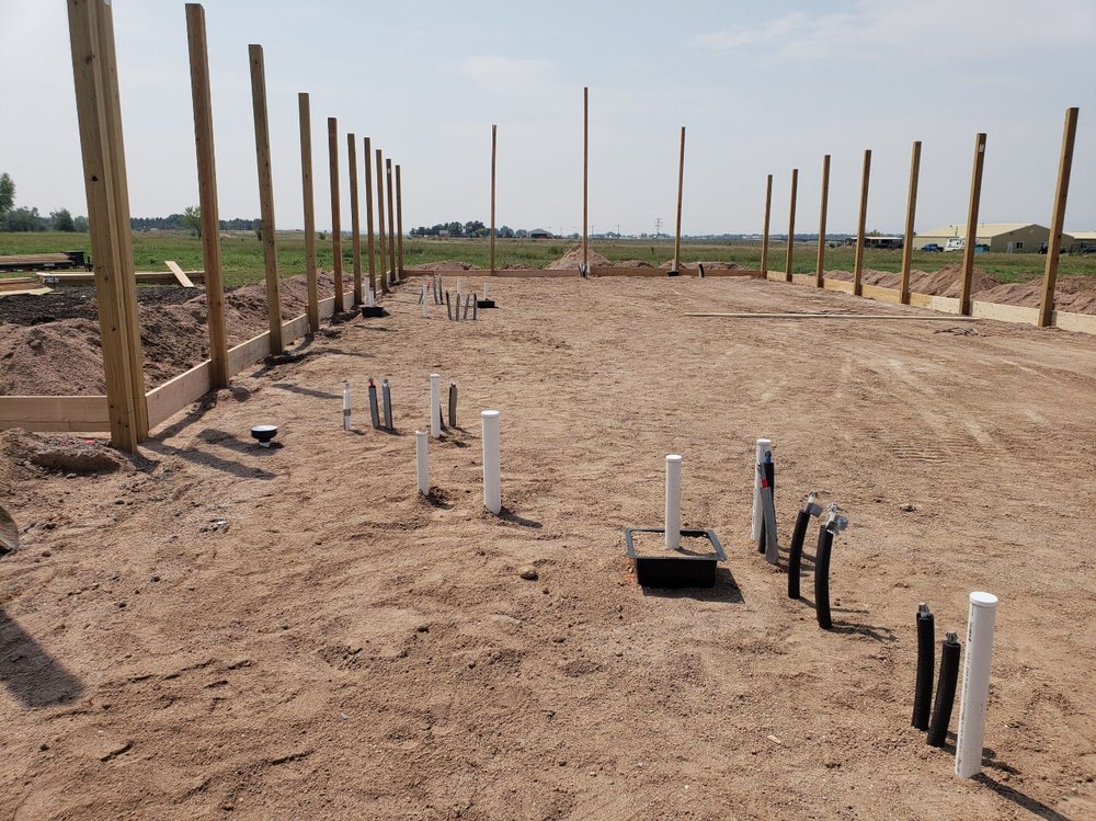 Slide of Front Range Water Heater and Excavation