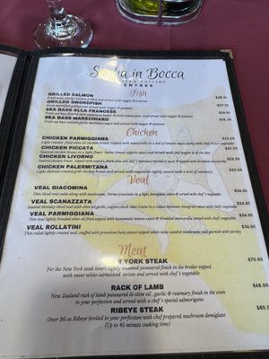 Menu photo 2 Sicilia In Bocca Morgan Hill, CA Menu photo 2 Sicilia In Bocca Morgan Hill, CA