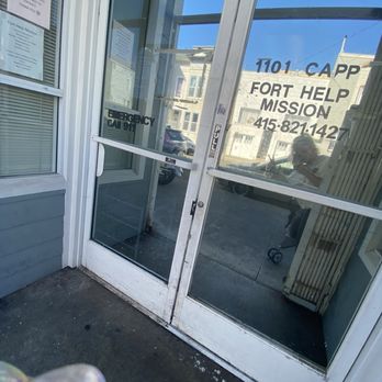 Fort Help Mission - This is the front entrance which is actually on the corner of Capp Street and 26th St. Main entrance looks like this. Knock and wait. - Rehabilitation Center Near Me - San Francisco, California Fort Help Mission - This is the front entrance which is actually on the corner of Capp Street and 26th St. Main entrance looks like this. Knock and wait. - Rehabilitation Center Near Me - San Francisco, California