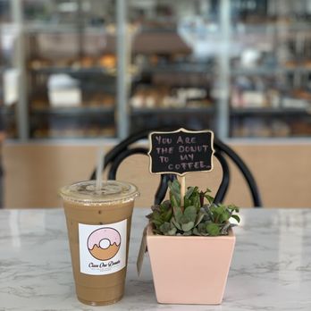 Class One Donuts - Vanilla ice coffee - Donuts Near Me - Glendora, California