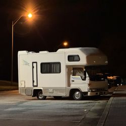 Greene County I-81 North Rest Area - Our little camper