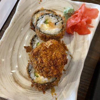 The Sneaky Beagle - Crunch Roll sushi. - Seafood Near Me - Myrtle Beach, South Carolina
