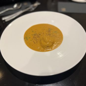 Bar Meets Grill - Lobster Bisque | $19 Creme Fraiche | Puff Pastry | Lobster - New American Near Me - Pala, California Bar Meets Grill - Lobster Bisque | $19 Creme Fraiche | Puff Pastry | Lobster - New American Near Me - Pala, California