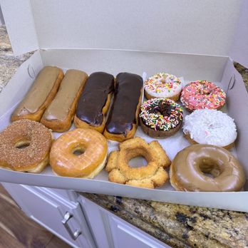 Angel Food Donut - Regular dozen donuts - Donuts Near Me - Bakersfield, California Angel Food Donut - Regular dozen donuts - Donuts Near Me - Bakersfield, California