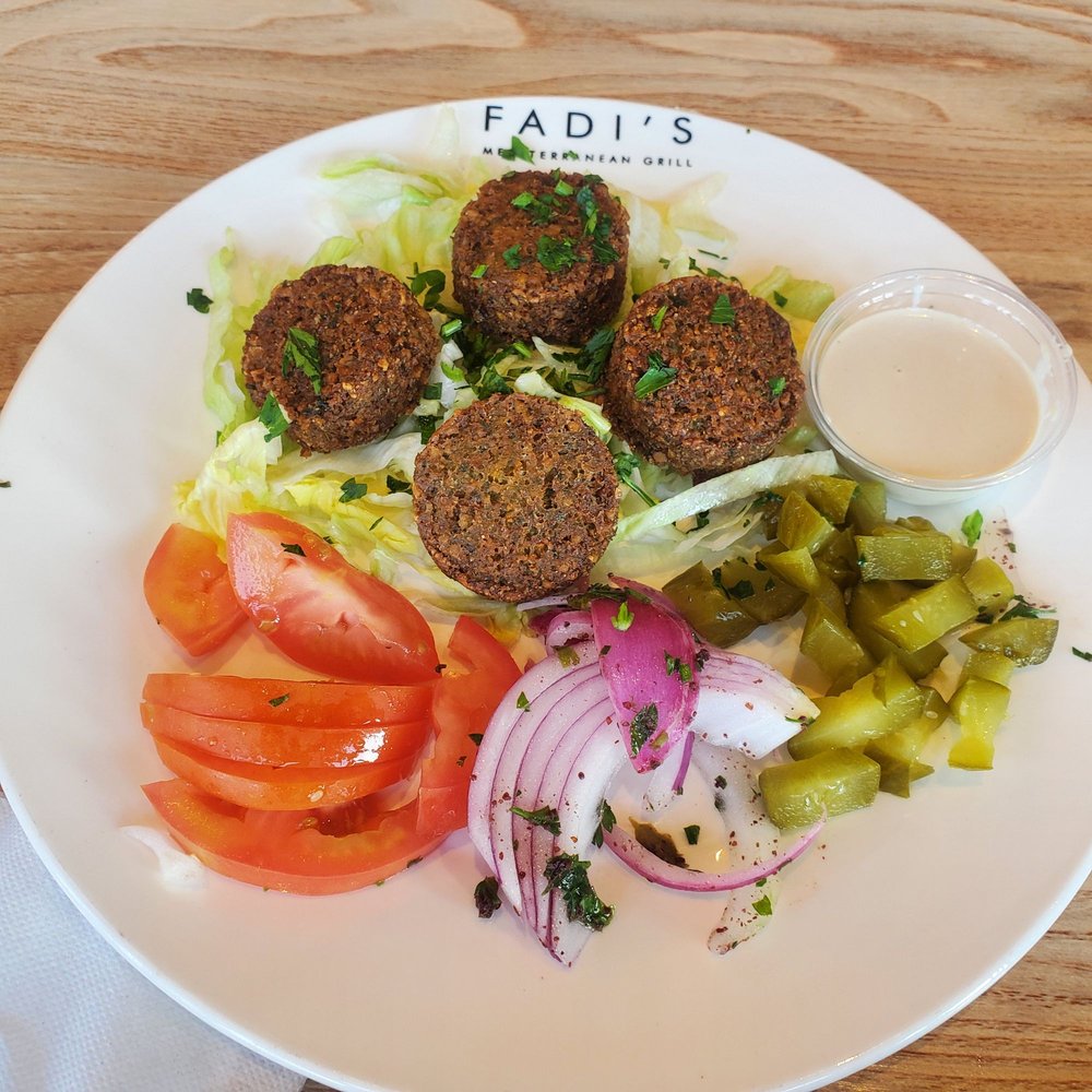 Fadi's - Falafel plate - Mediterranean Near Me - Houston, Texas Fadi's - Falafel plate - Mediterranean Near Me - Houston, Texas