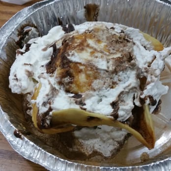 Papitos - Fried ice cream. Had too much cinnamon or nutmeg for my tastes. - Mexican Near Me - Hattiesburg, Mississippi