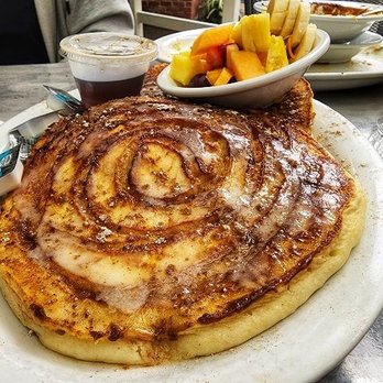 From Scratch Restaurant - Cinnamon roll pancakes- $13.95 - Breakfast & Brunch Near Me - Carmel, California