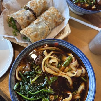 Noodle St - spicy beef noodle and beef scallion pancake! - Noodles Near Me - Fullerton, California Noodle St - spicy beef noodle and beef scallion pancake! - Noodles Near Me - Fullerton, California