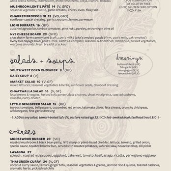 Moosewood Restaurant - Jul 2026 - New American Near Me - Ithaca, New York