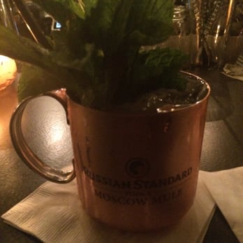 Ward Eight - Beautifully made a Moscow Mule - Cocktail Bars Near Me - Evanston, Illinois