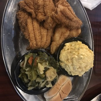 Rochester's Barbecue & Grill - Catfish, potato salad, greens - Barbeque Near Me - Lawnside, New Jersey Rochester's Barbecue & Grill - Catfish, potato salad, greens - Barbeque Near Me - Lawnside, New Jersey