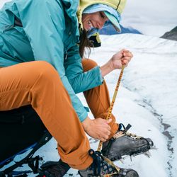 Kennicott Wilderness Guides - Glacier hike crampons