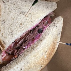 Adamah Neighborhood Table - Pastrami Sandwich