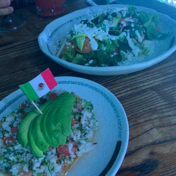 Los Yaquis - Tostada de Ceviche y plato sope. - Mexican Near Me - San Francisco, California Los Yaquis - Tostada de Ceviche y plato sope. - Mexican Near Me - San Francisco, California