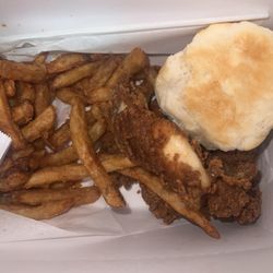 KFC - Chicken tenders and fries