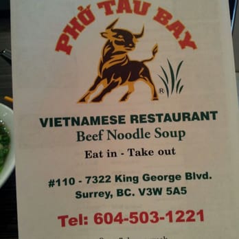 Pho Tau Bay - Vietnamese Near Me - Surrey, British Columbia Pho Tau Bay - Vietnamese Near Me - Surrey, British Columbia