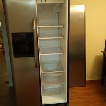 Eric's Moving Company - Oh! They removed the fridge door without putting it back! Hilarious - Movers Near Me Eric's Moving Company - Oh! They removed the fridge door without putting it back! Hilarious - Movers Near Me