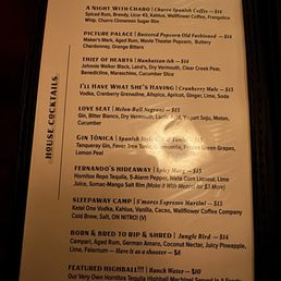 Menu Menu
